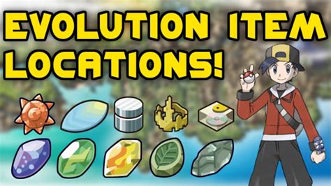 Evolution Item Locations .